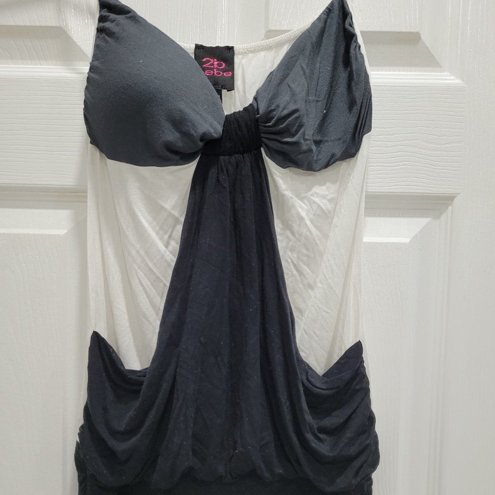 BEBE Strapless Blouse